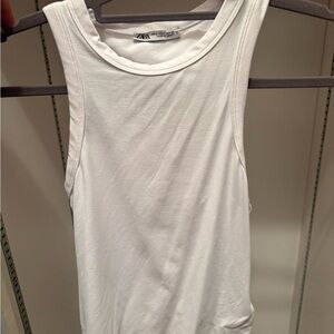 Zara Classic White Tank Top
